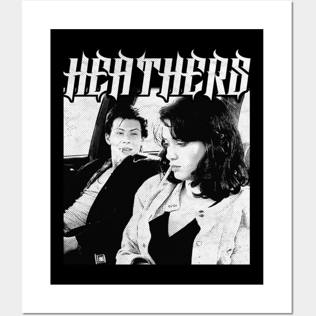 Heathers †† Cult Movie 80s Aesthetic Design Wall Art by unknown_pleasures